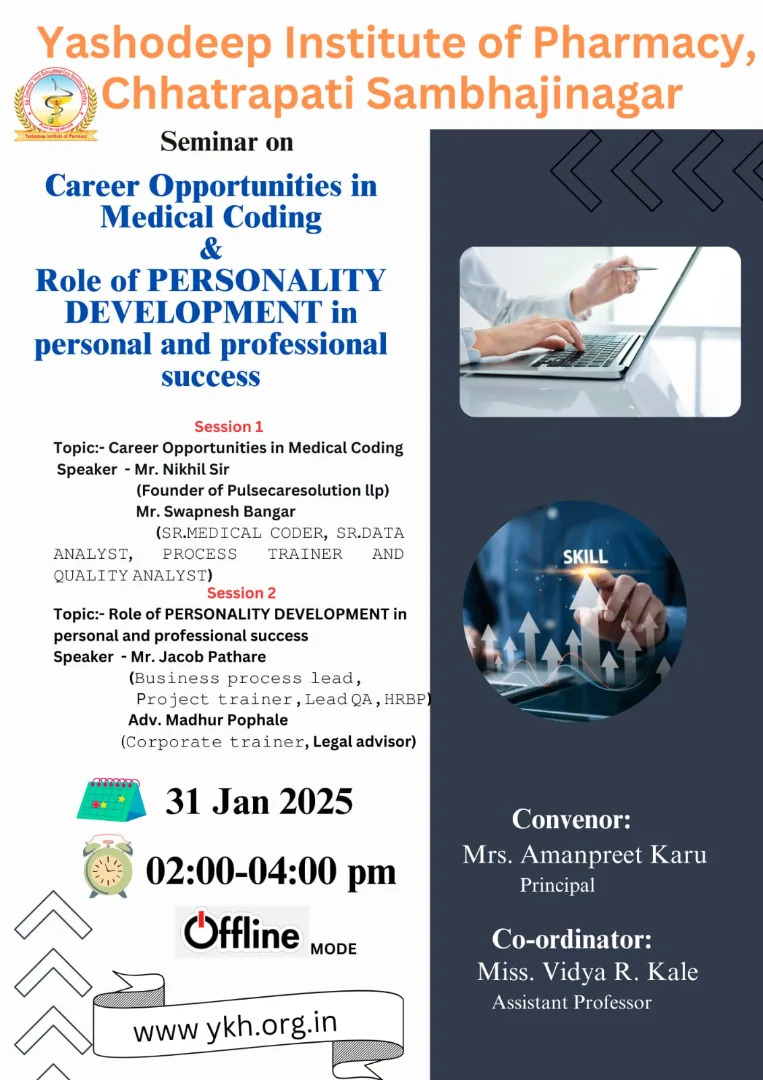Career Opportunities in Medical Coding and Role of Personality Development in Personal and Professional Success